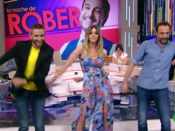 Frank Blanco y Roberto Vilar acaban con la paciencia de Anna Simon intentando bailar el 'Swish Swish' de Katy Perry Frank Blanco y Roberto Vilar acaban con la paciencia de Anna Simon intentando bailar el 'Swish Swish' de Katy Perry
