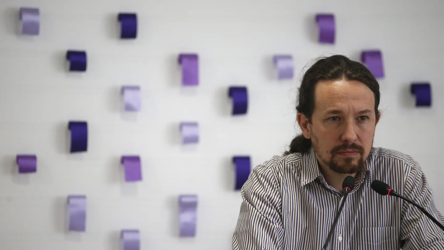 El secretario general de Podemos, Pablo Iglesias El secretario general de Podemos, Pablo Iglesias