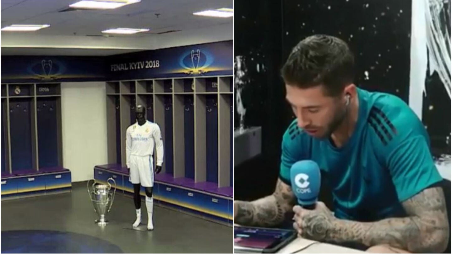 Ramos desvela la m&uacute;sica que escuchar&aacute;n antes de la final