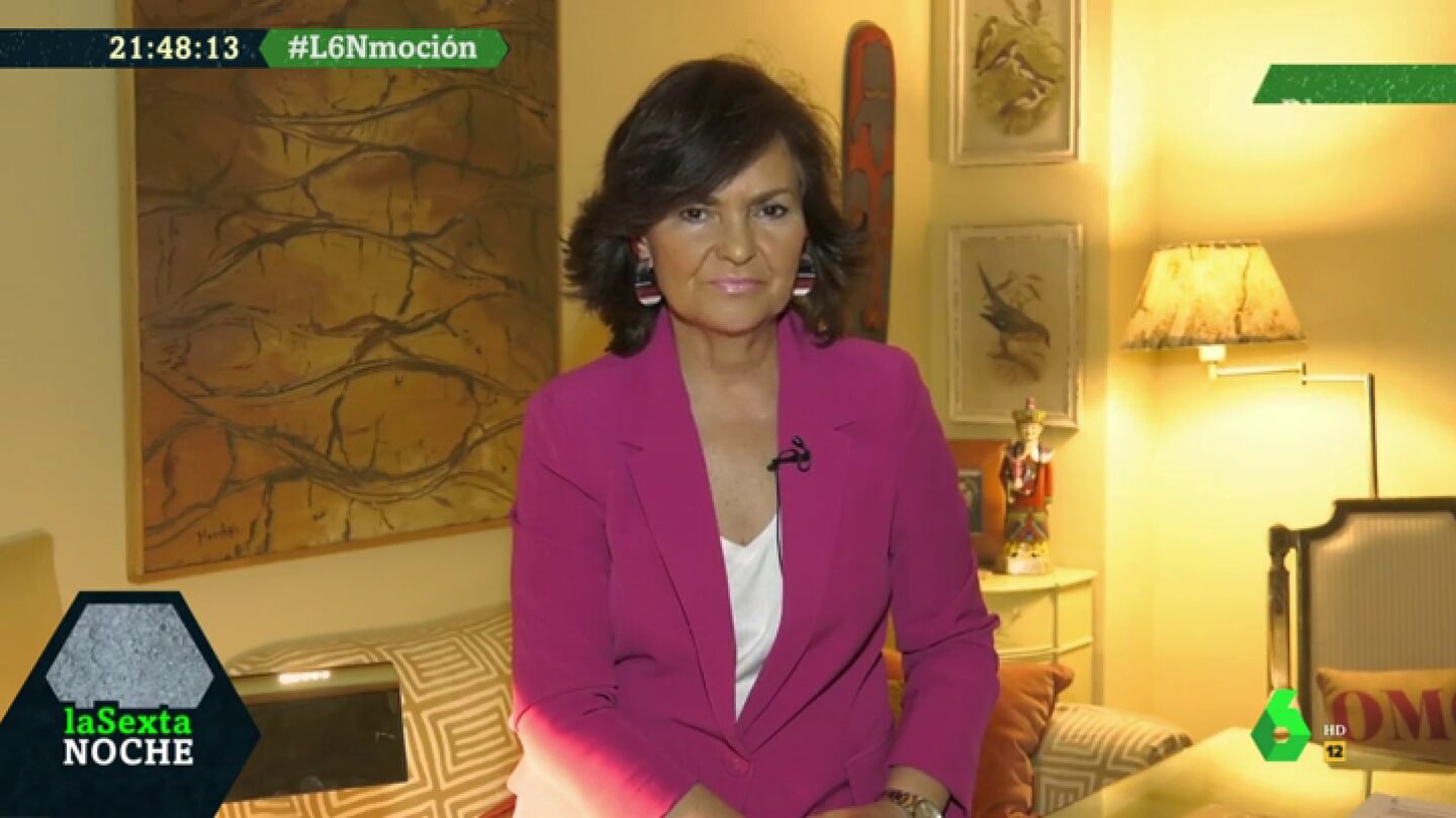 Carmen Calvo, sobre la moci&oacute;n de censura del PSOE: "La propuesta de Ciudadanos es torcer la Constituci&oacute;n"