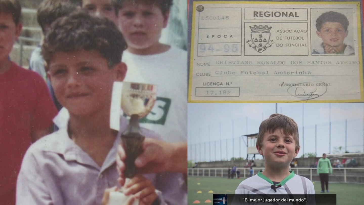 El origen de Cristiano Ronaldo en el Andorinha