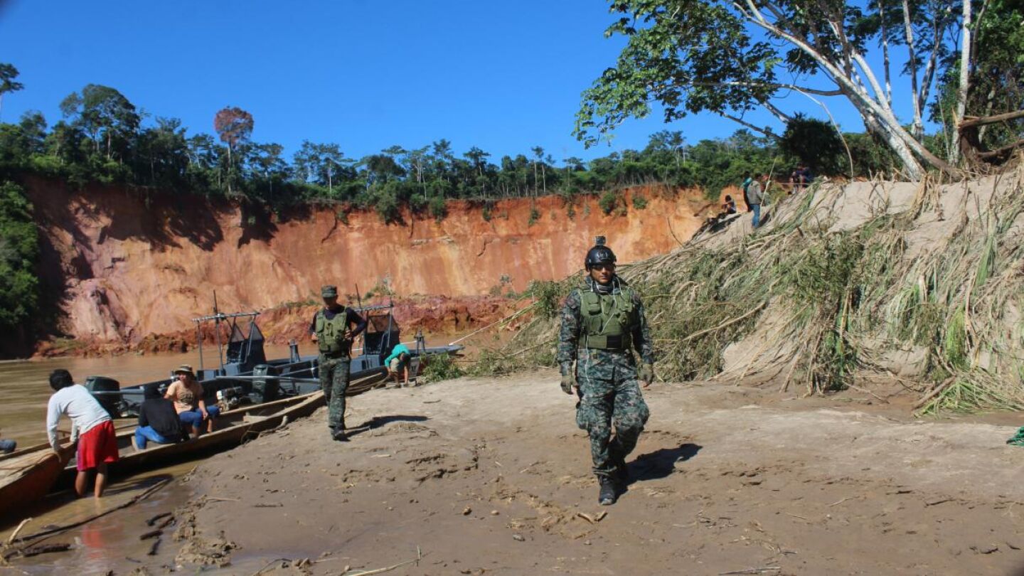 Dispositivo de b&uacute;squeda de los menores desaparecidos en Per&uacute;