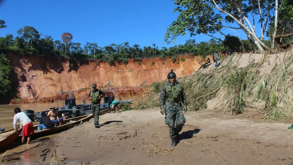 Dispositivo de búsqueda de los menores desaparecidos en Perú