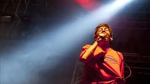 Evaristo Páramos, exvocalista de 'La Polla Records' Evaristo Páramos, exvocalista de La Polla Records