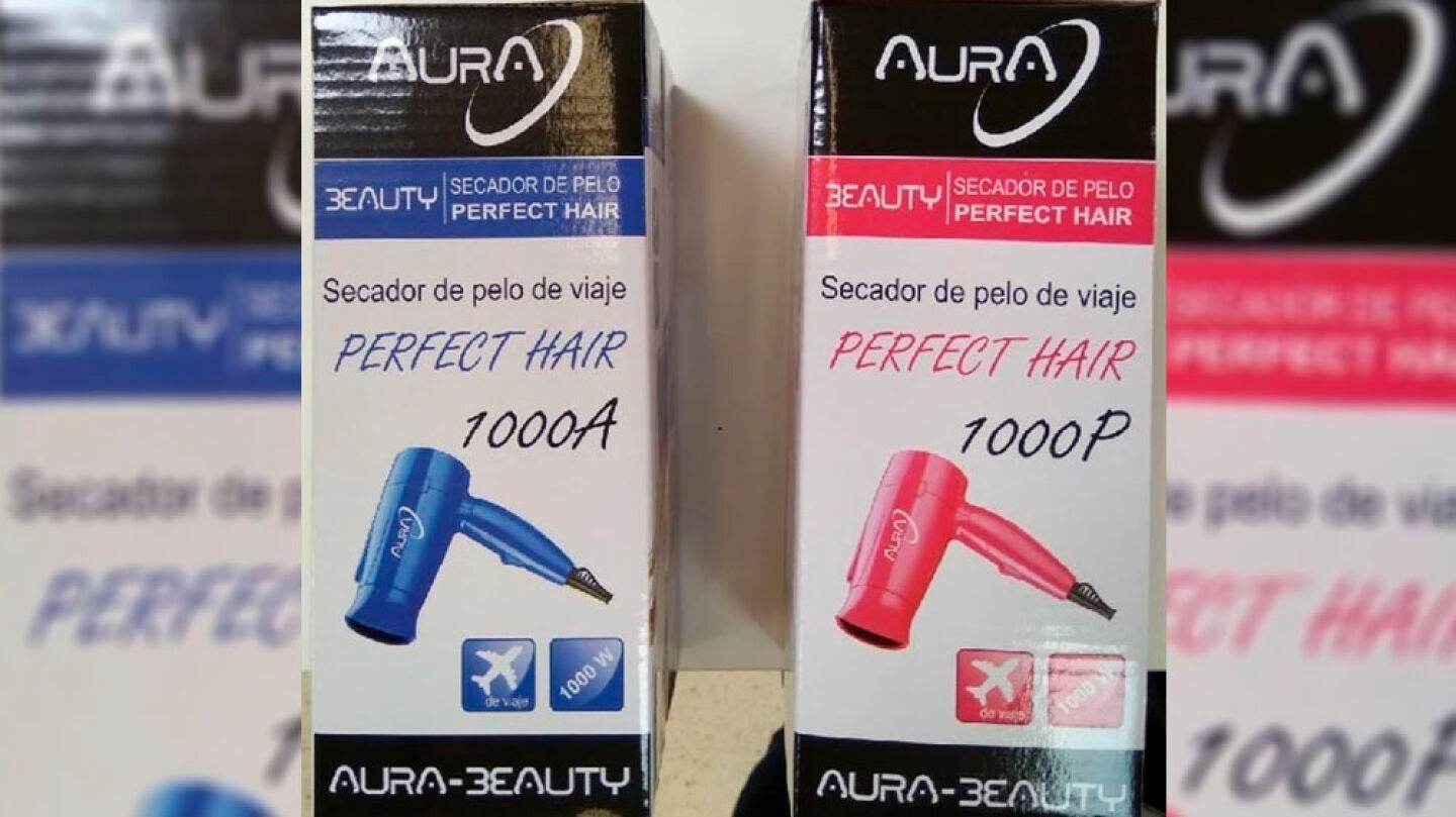 Secador de pelo retirado del mercado