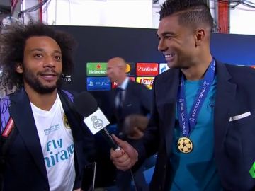 La genial conversación entre Marcelo y Casemiro tras ganar la Champions: "Estás mejor que yo, cabrón" La genial conversación entre Marcelo y Casemiro tras ganar la Champions: "Estás mejor que yo, cabrón"