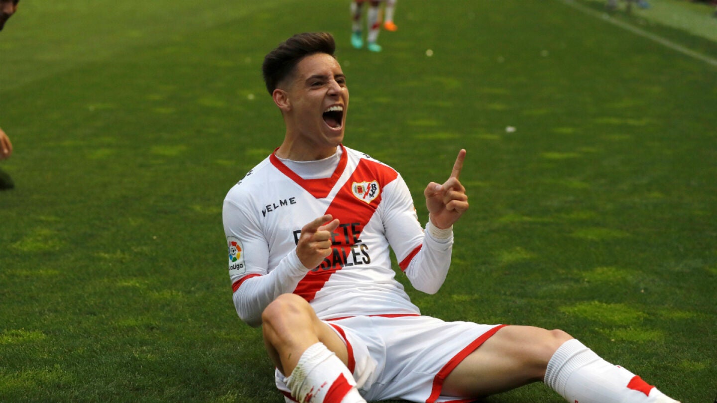 &Aacute;lex Moreno celebra un gol