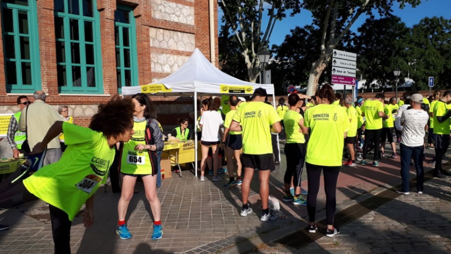 Carrera de Amnist&iacute;a Internacional por Yemen