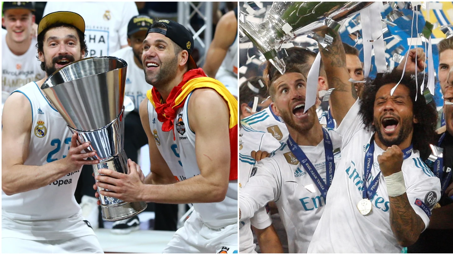 El Real Madrid, campeón de Europa en baloncesto y fútbol El Real Madrid, campeón de Europa en baloncesto y fútbol