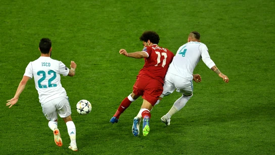 Ramos puja con Salah Ramos puja con Salah