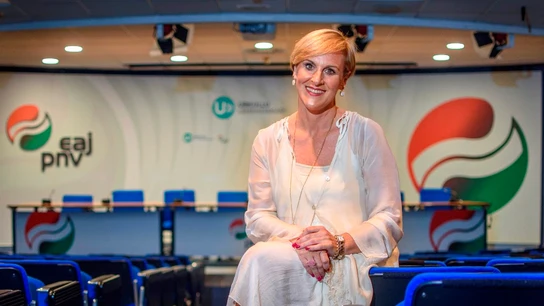 Itxaso Atutxa, presidenta del PNV de Bizkao Itxaso Atutxa, presidenta del PNV de Bizkao