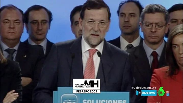 Mariano Rajoy en 2009