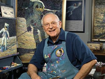 El astronauta Alan Bean El astronauta Alan Bean
