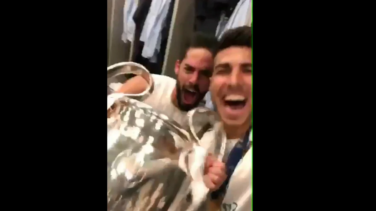 sensio e Isco, de fiesta