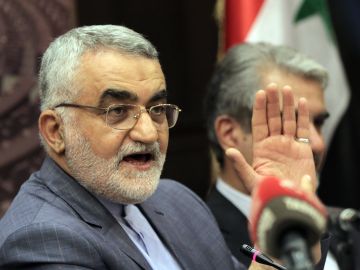 El presidente de la Comisión de Seguridad Nacional y Política Exterior del Parlamento iraní, Alaeddin Boroujerdi El presidente de la Comisión de Seguridad Nacional y Política Exterior del Parlamento iraní, Alaeddin Boroujerdi
