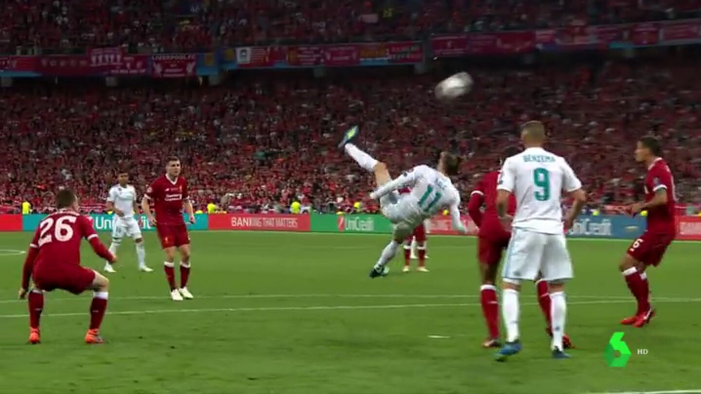 La chilena de Bale en Kiev, un gol que ya es historia de la Champions