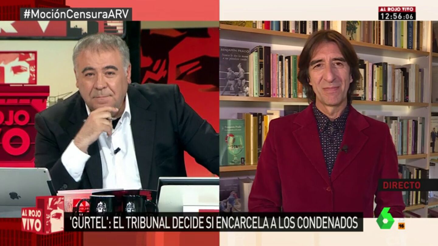 Benjam&iacute;n Prado: "La democracia tiene l&iacute;mites: no puedes poner a los zorros a cuidar a las gallinas"