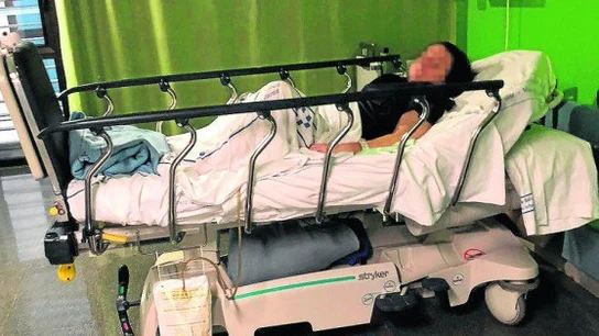 Lleva seis meses en urgencias a la espera de recibir ayuda social Lleva seis meses en urgencias a la espera de recibir ayuda social