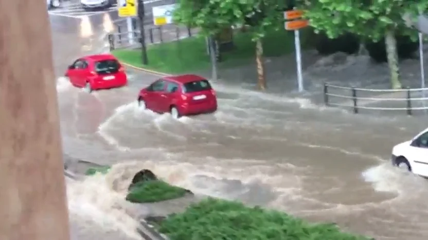 Inundación en Salamanca