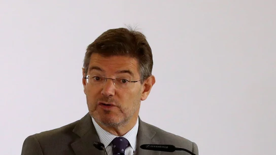 El exministro de Justicia, Rafael Catalá El exministro de Justicia, Rafael Catalá