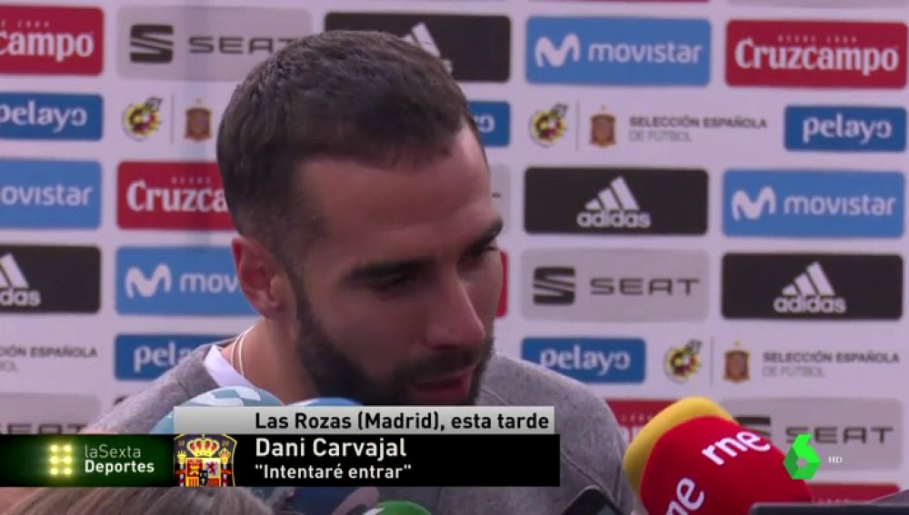 Dani Carvajal, sobre su lesión: "Gracias a Dios, ha sido menos de lo que yo me pensaba"