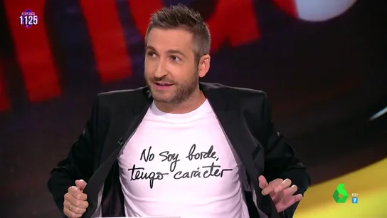 "No soy borde, tengo carácter"; el mensaje de la camiseta de Frank Blanco que 'alborota' a los zapeadores "No soy borde, tengo carácter"; el mensaje de la camiseta de Frank Blanco que 'alborota' a los zapeadores
