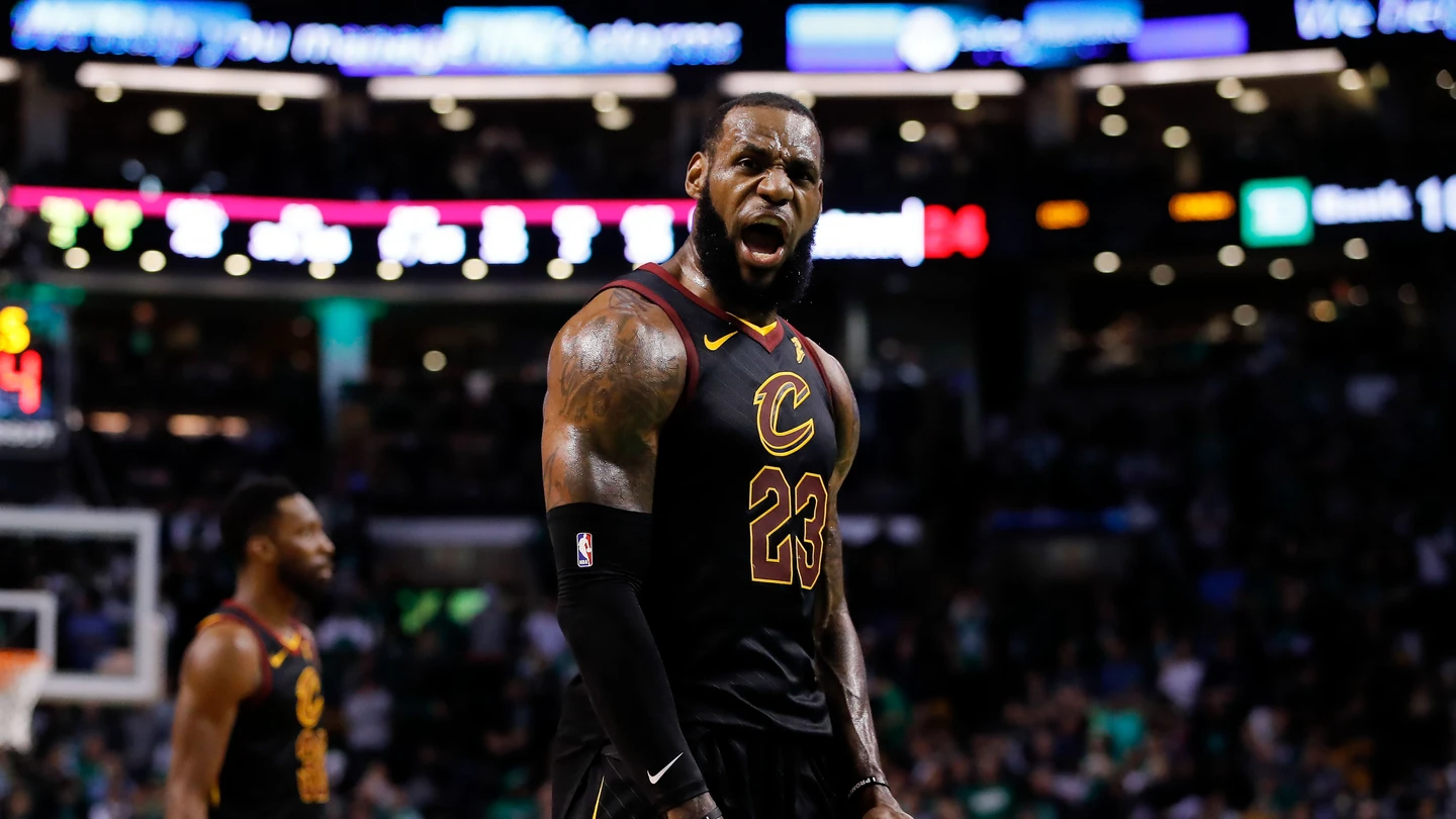 LeBron James, eufórico LeBron James, eufórico