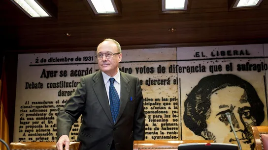 Luis María Linde, gobernador del Banco de España Luis María Linde, gobernador del Banco de España