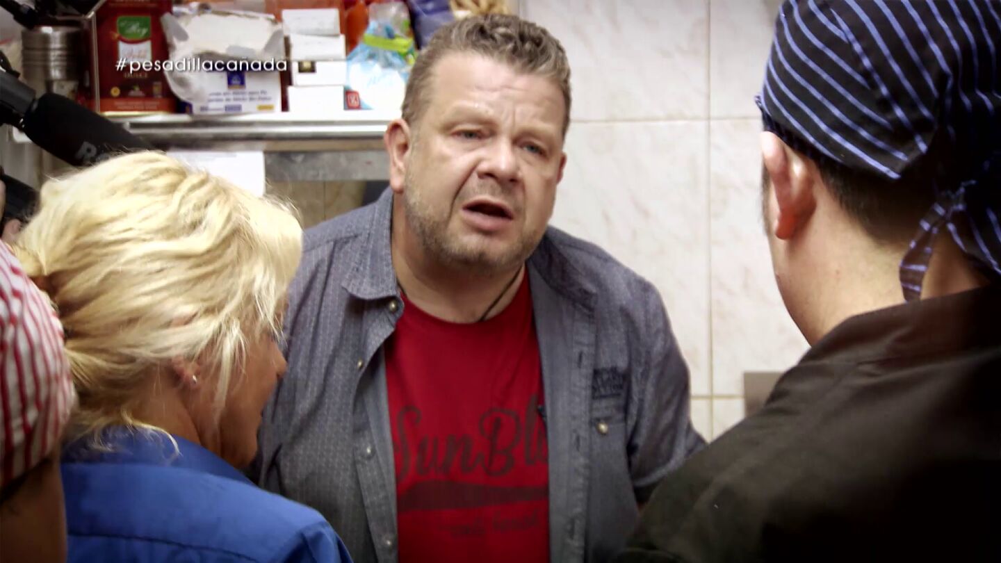 Alberto Chicote en Pesadilla en la cocina: A Ca&ntilde;ada