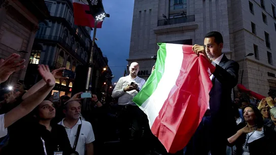 El líder del Movimiento 5 estrellas, Luigi Di Maio  El líder del Movimiento 5 estrellas, Luigi Di Maio