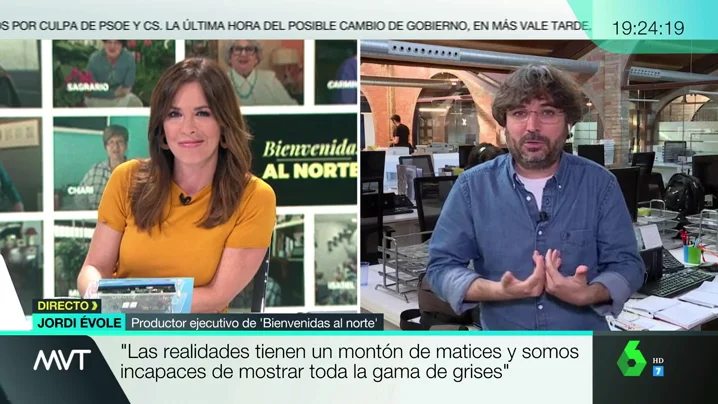 Jordi Évole: "En todo gran colectivo hay algún cabrón, pero la mayoría no lo es; quiere entendimiento y convivencia"