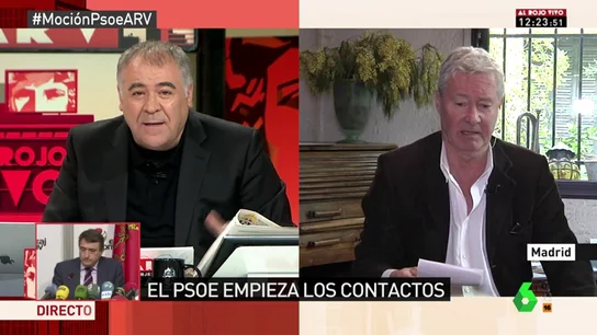 Jorge Verstrynge responde a Cospedal: "Todos los partidos tenían una 'caja B', una caja opaca" Jorge Verstrynge responde a Cospedal: "Todos los partidos tenían una 'caja B', una caja opaca"