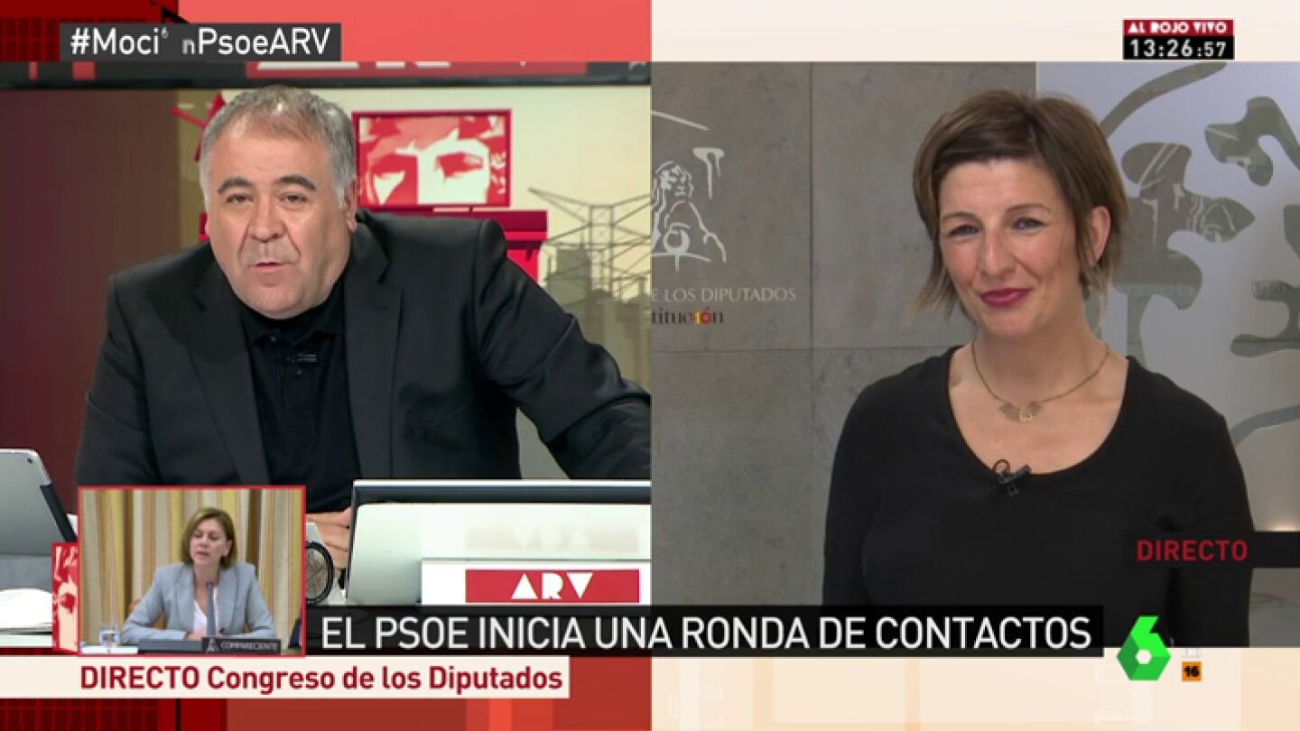 Yolanda D&iacute;az, sobre la moci&oacute;n de censura: "Es una verg&uuml;enza que sigamos gobernados por el PP, que nos ha saqueado"