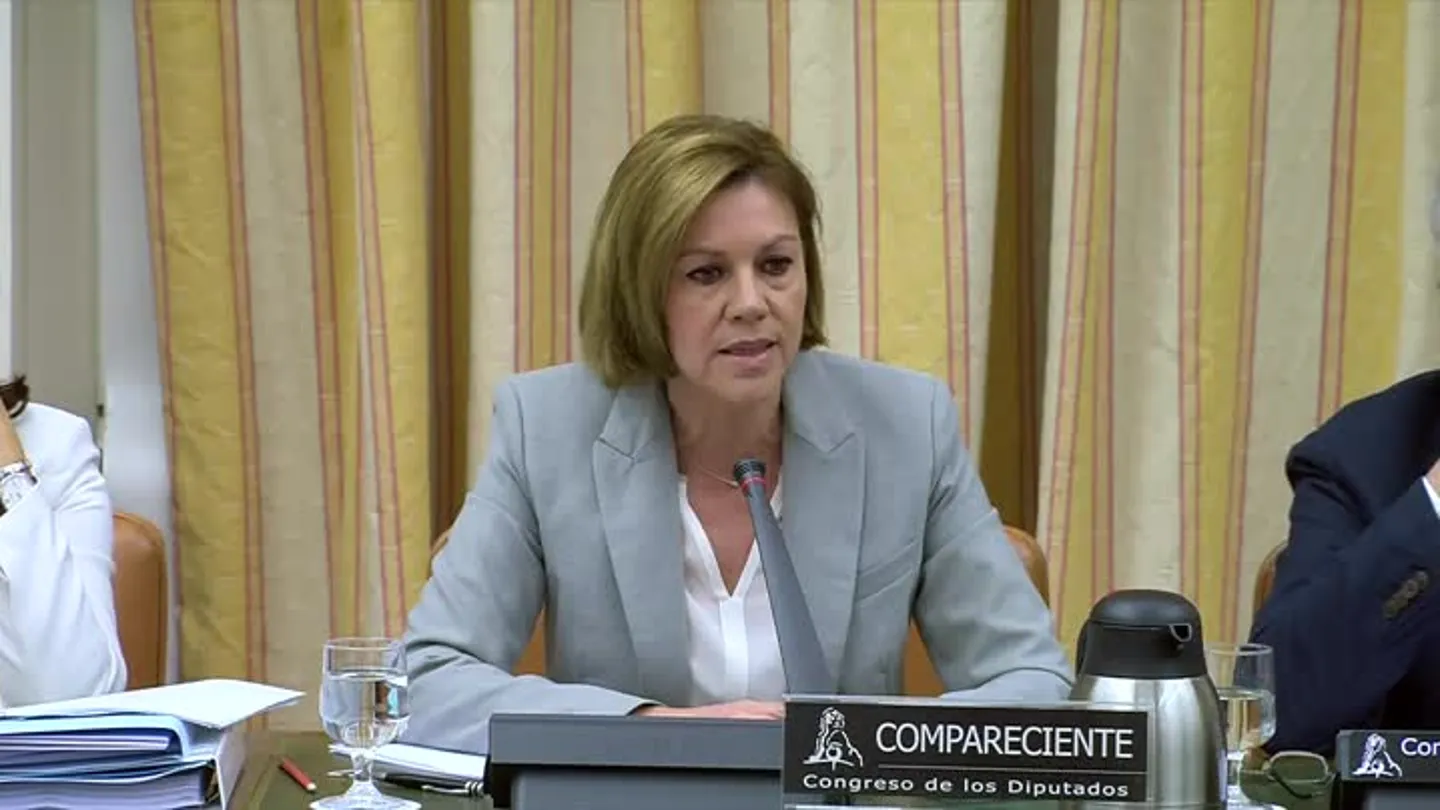 Cospedal comparece en la comisión de investigación del Congreso Cospedal comparece en la comisión de investigación del Congreso