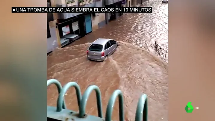 Tromba de agua en Salamanca