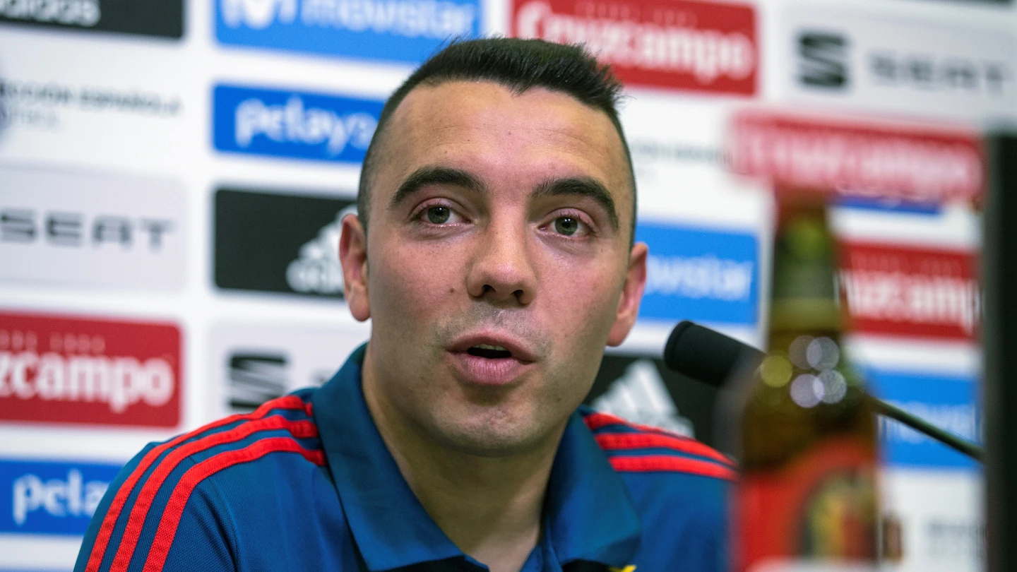Iago Aspas comparece ante los medios Iago Aspas comparece ante los medios
