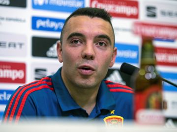 Iago Aspas comparece ante los medios Iago Aspas comparece ante los medios