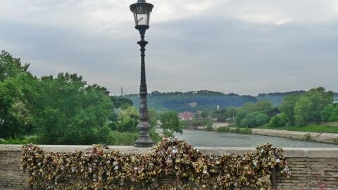 Puente Milvio en Roma
