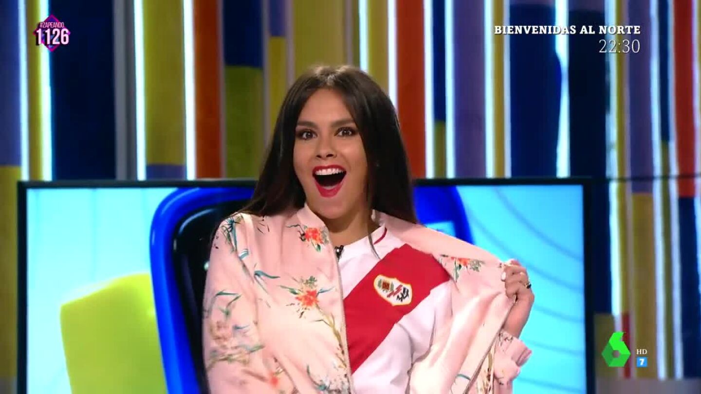 La efusiva celebraci&oacute;n de Cristina Pedroche porque "&iexcl;el Rayo es de Primera!"