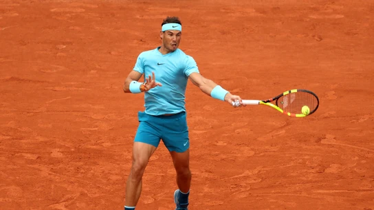 Nadal, en su debut en Roland Garros Nadal, en su debut en Roland Garros