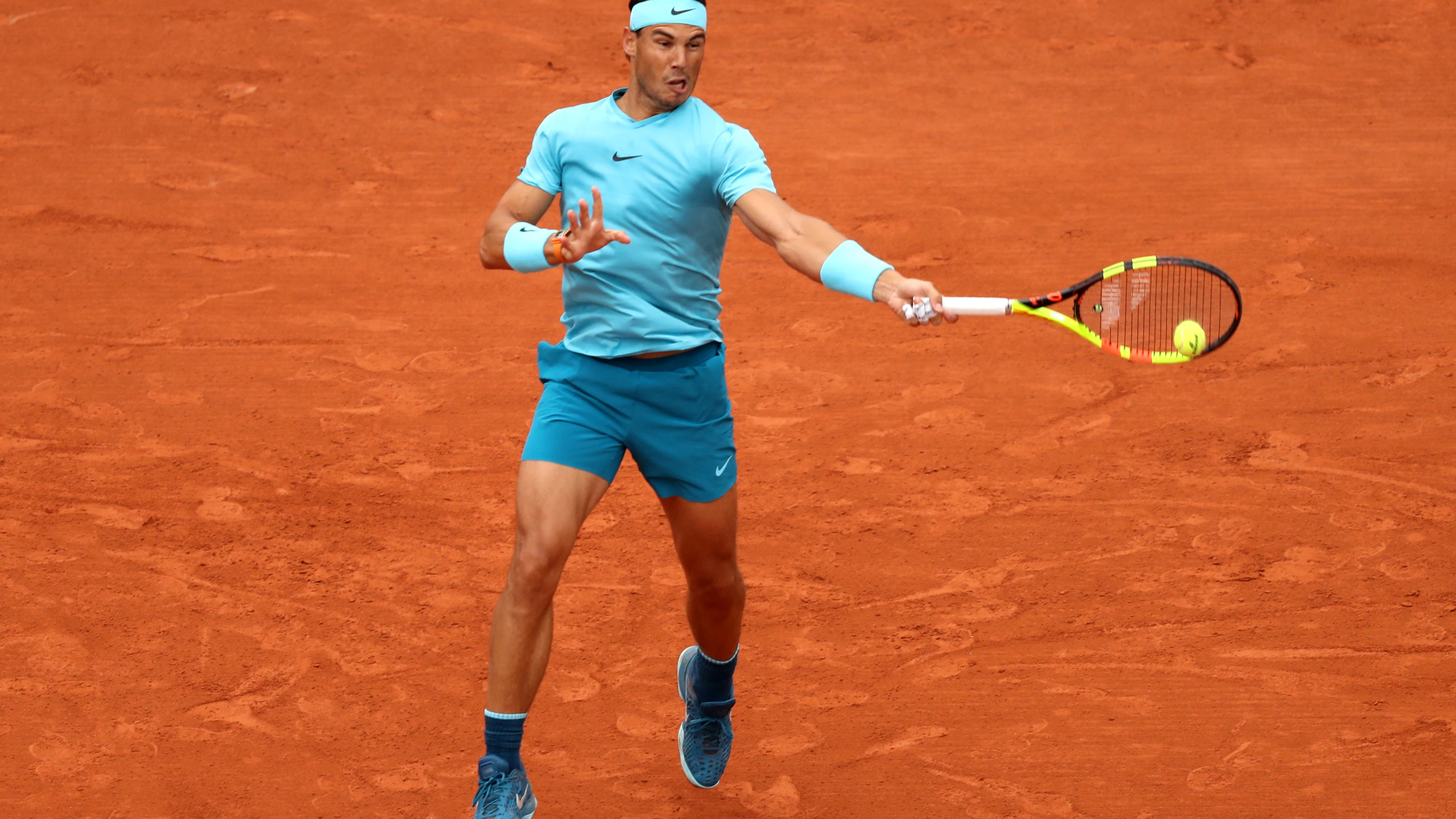 Nadal, en su debut en Roland Garros