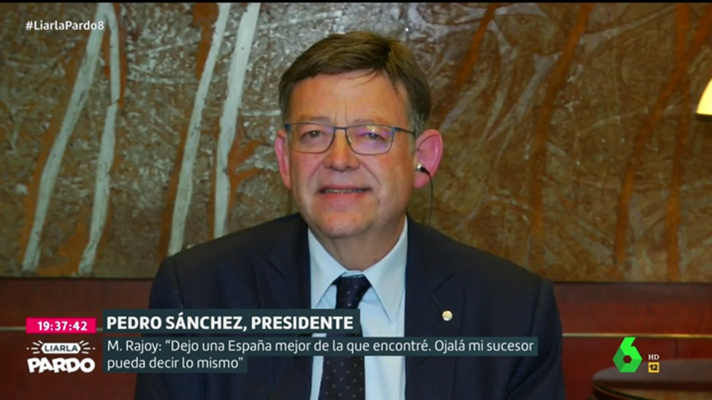 El presidente de la Comunidad Valenciana, Ximo Puig El presidente de la Comunidad Valenciana, Ximo Puig