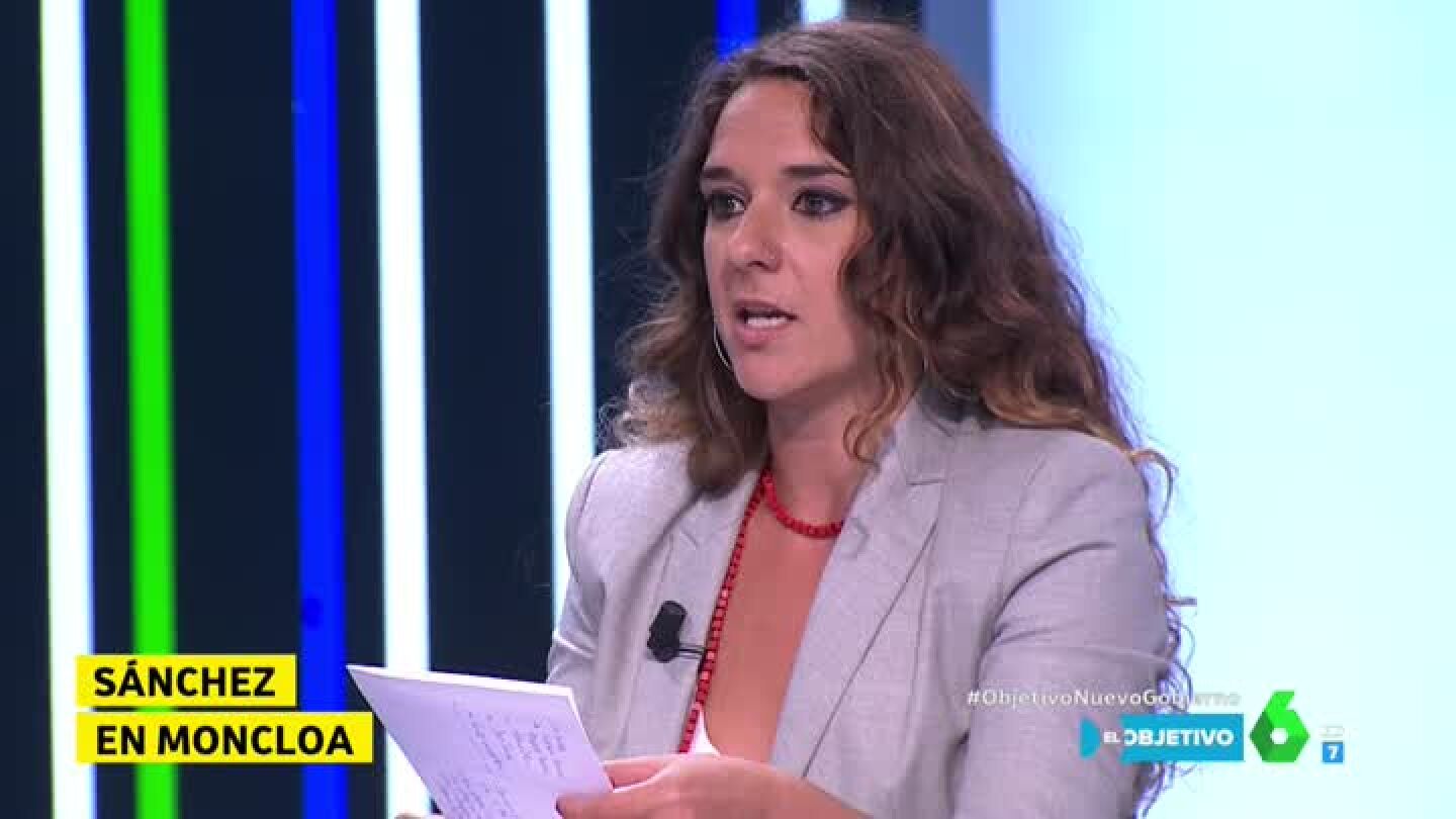 La portavoz del Consejo de Coordinaci&oacute;n de Podemos Noelia Vera