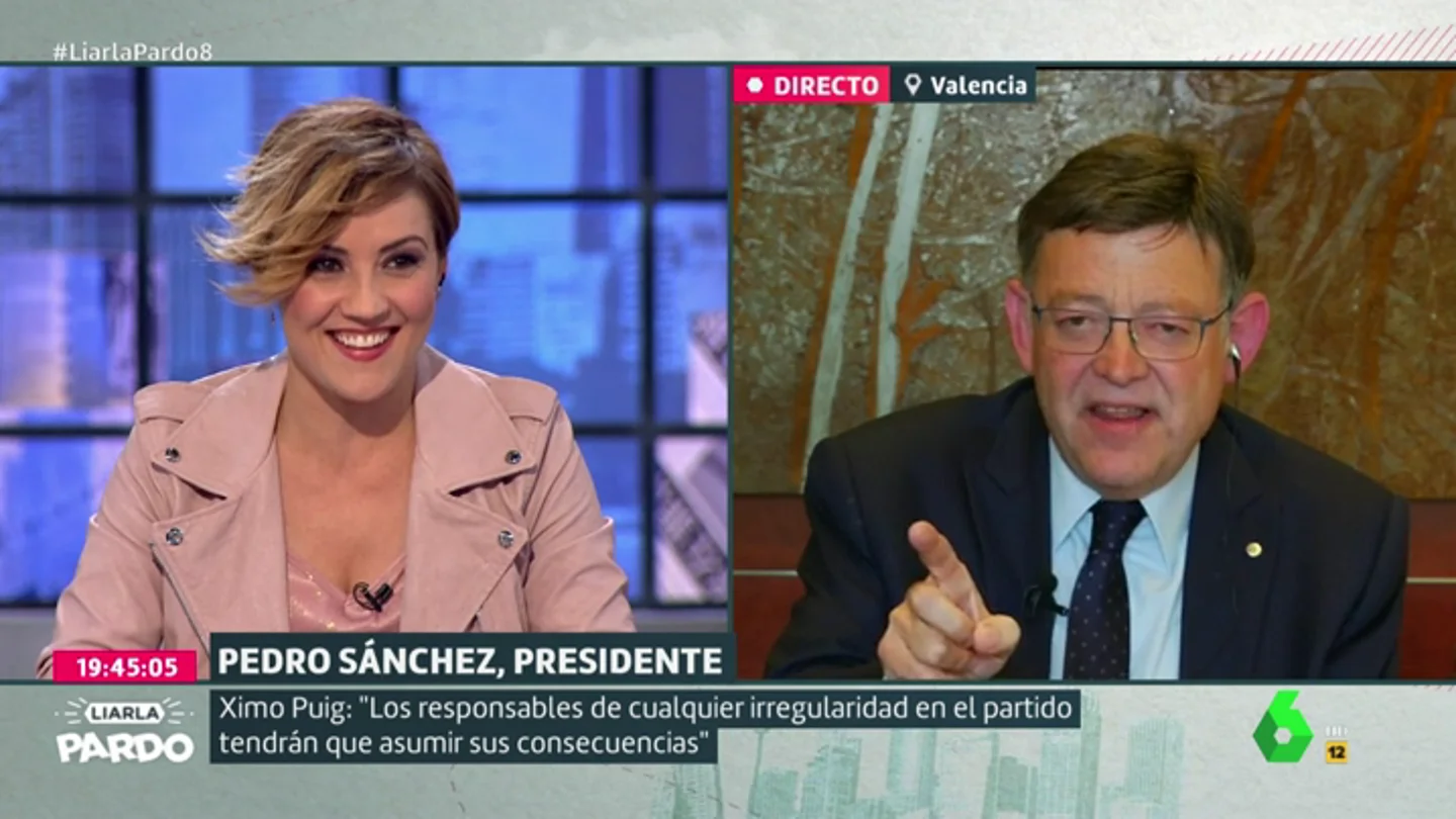 El presidente de la Comunidad Valenciana, Ximo Puig El presidente de la Comunidad Valenciana, Ximo Puig
