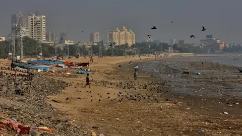 Chowpatty Beach Chowpatty Beach