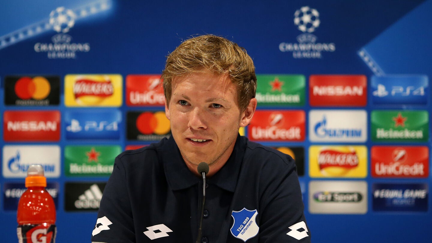 Nagelsmann, en una conferencia de prensa