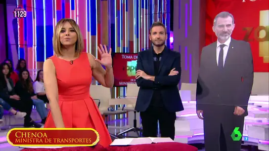 Así ha sido la surrealista toma de posesión de los nuevos ministros de Zapeando Así ha sido la surrealista toma de posesión de los nuevos ministros de Zapeando