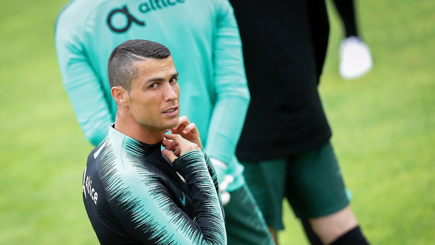 Cristiano Ronaldo, en la concentración de Portugal Cristiano Ronaldo, en la concentración de Portugal