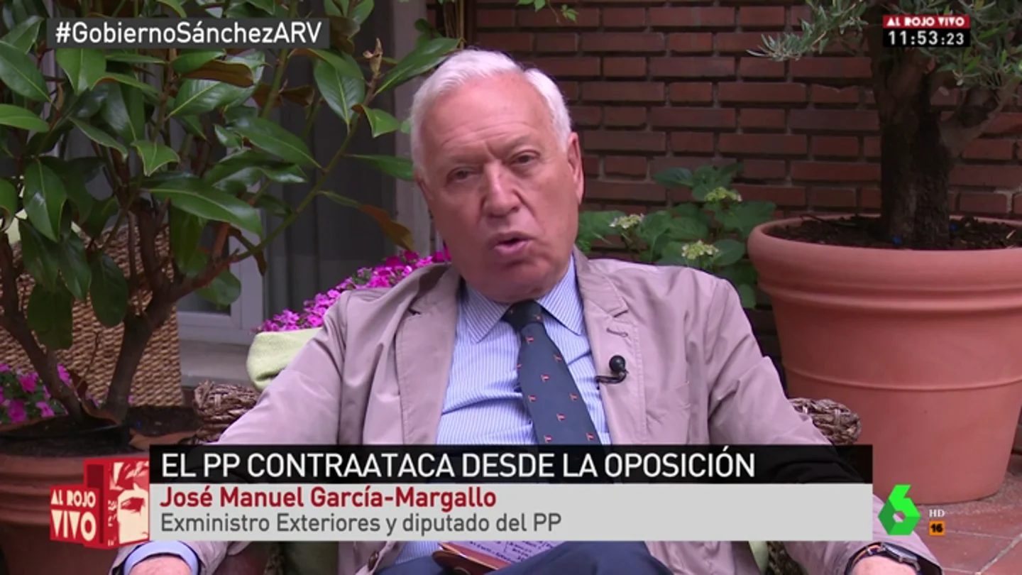 <p>García-Margallo valora a los posibles sucesores de Rajoy: "La vicepresidenta no es mi candidata, no coincidimos en estrategias"</p> <p>García-Margallo valora a los posibles sucesores de Rajoy: "La vicepresidenta no es mi candidata, no coincidimos en estrategias"</p>