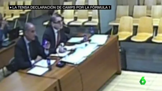 La declaración de Camps por la Fórmula 1 La declaración de Camps por la Fórmula 1